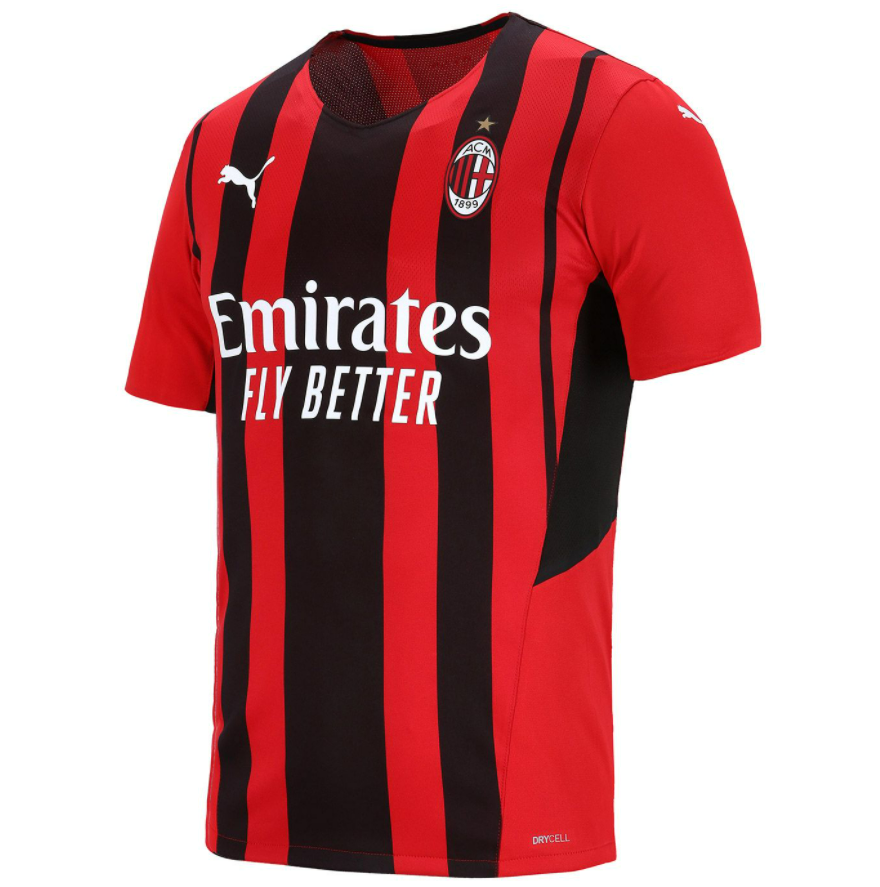 2021/22 AC Milan Home Kit Soccer Jersey Player Version